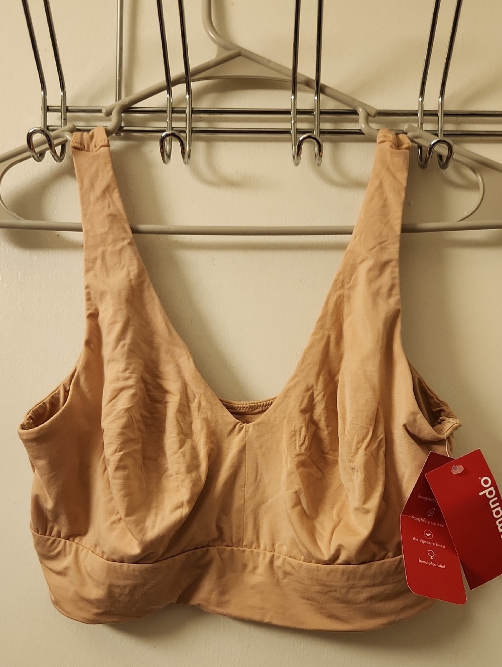Commando Butter Comfy  Bralette Size M